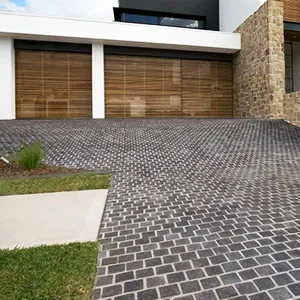 cobblestones black pavers
