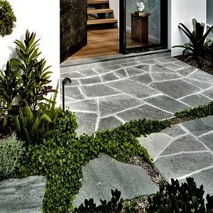 Midnight Grey Granite Crazy Paving Pavers And Tiles Grey Crazy Paving Outdoor Pavers Driveway Paver