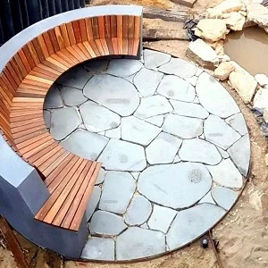 natural bluestone crazy paving pavers