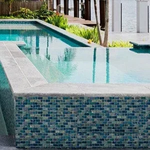 smokey quartz granite bullnose pool coping tiles and pavers, pool pavers, round edge coping tile