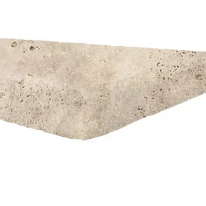 ivory travertine pool coping tumbled tiles, cream tiles, biege pool coping by stone pavers australia