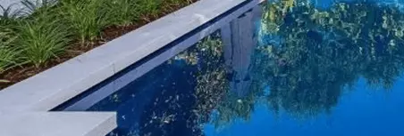 White Drop Face Pool Coping Tiles White Pool Coping Tiles